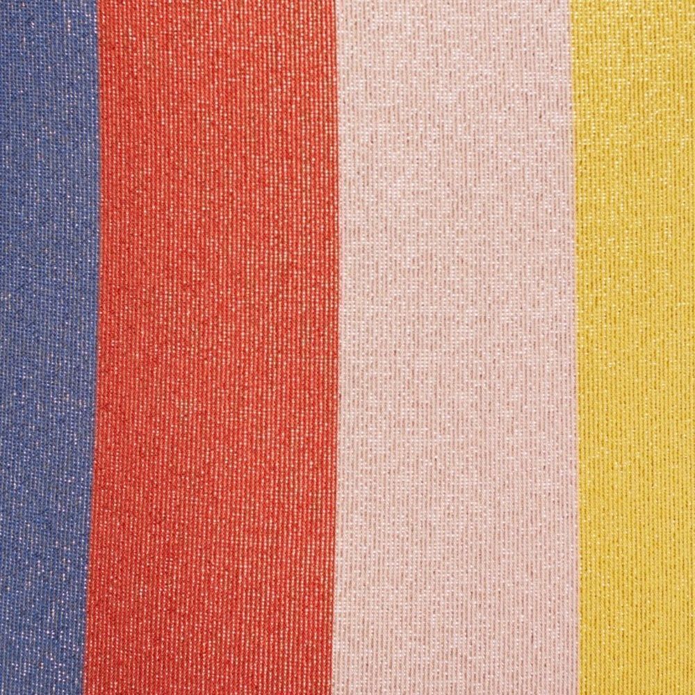 ANTHROPOLOGIE SOLID & STRIPED Anne-Marie One-Piece Swimsuit Purple Yellow Red L - Picture 4 of 9